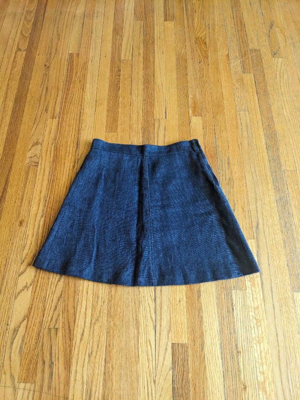 Zara A-Line high waist mini skirt